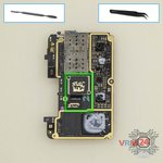 Remove the rear camera