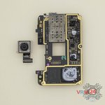 Remove the rear camera