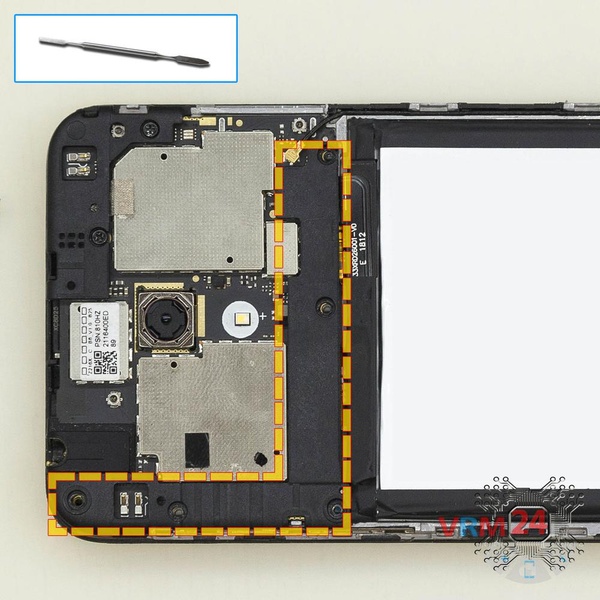 Ouvrez la coque arrière