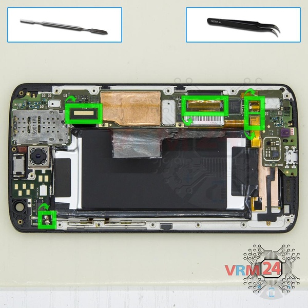 Disconnect the connectors