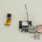 Remove the rear camera