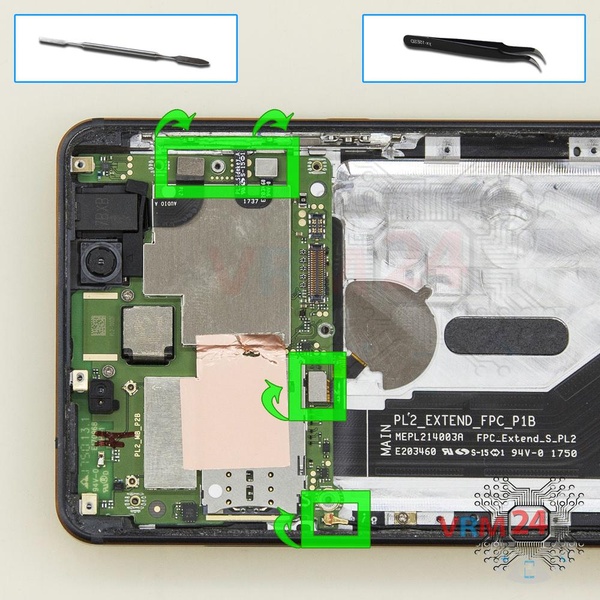 Disconnect the connectors