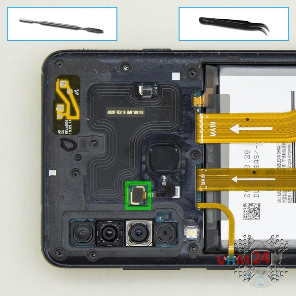 Desconecte el conector