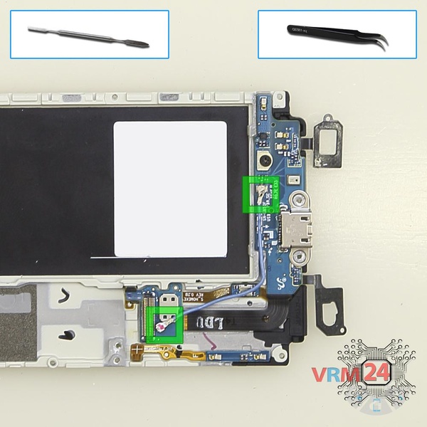 Remove the coaxial cable
