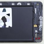 En el marco de la pantalla quedó