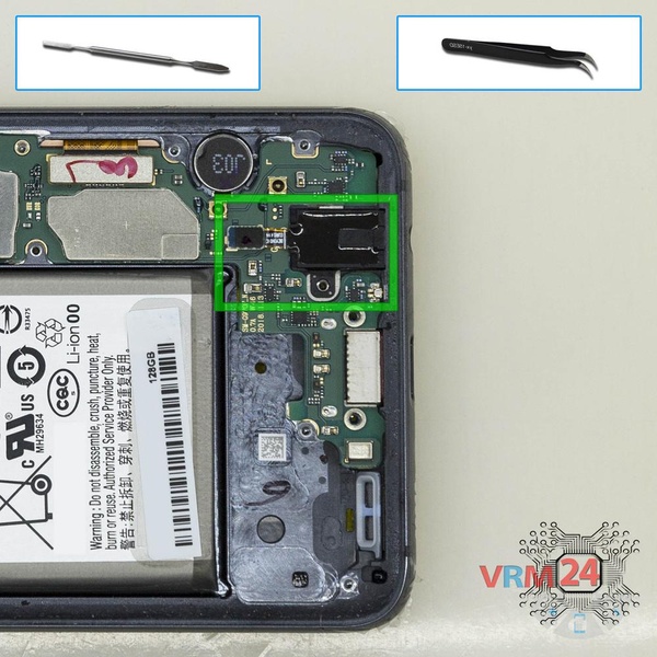 Remove the headphone port