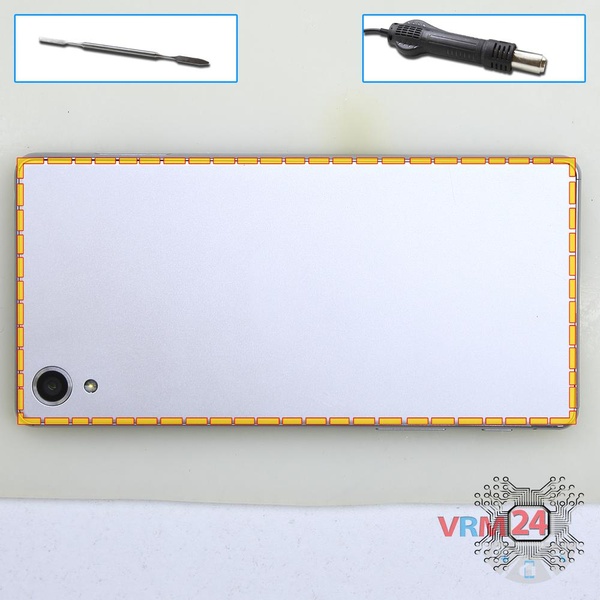Ouvrez la coque arrière