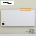 Remove the tray