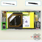 Remove the rear camera