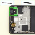 Retire el sensor de proximidad