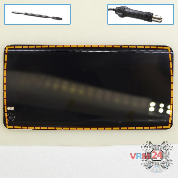 Ouvrez la coque arrière