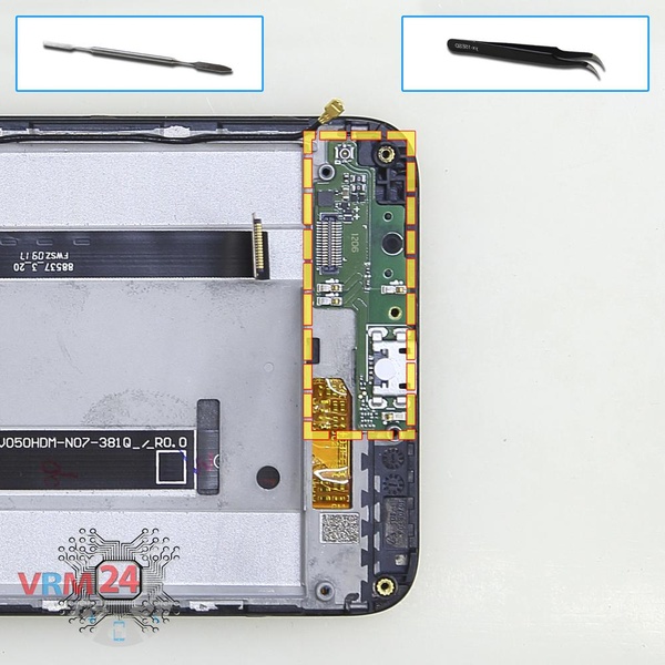 Remove the sub-board