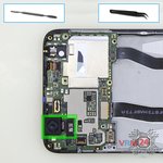 Remove the rear camera