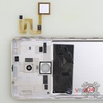 Retirar el sensor de huellas dactilares