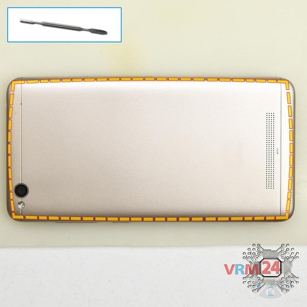 Ouvrez la coque arrière