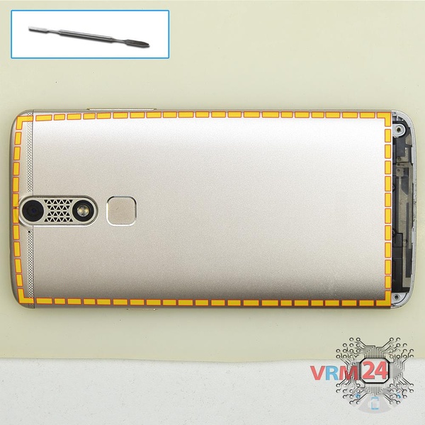 Ouvrez la coque arrière