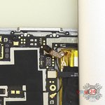 Déconnectez le connecteur de la batterie