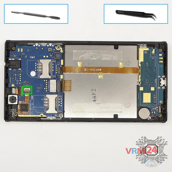 Déconnectez le connecteur