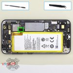 Déconnectez le connecteur de la batterie