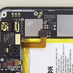 Déconnectez le connecteur de la batterie
