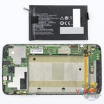 Déconnectez le connecteur de la batterie