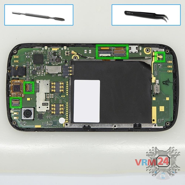 Disconnect the connectors