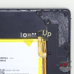 Déconnectez le connecteur de la batterie