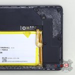 Déconnectez le connecteur de la batterie