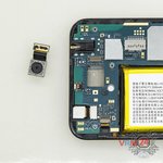 Remove the rear camera