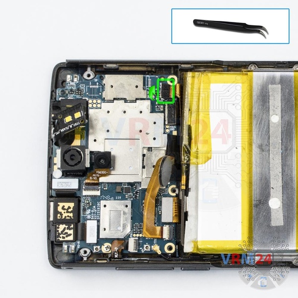 Desconecte el conector de la batería