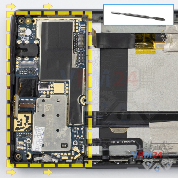 Turn over the PCB