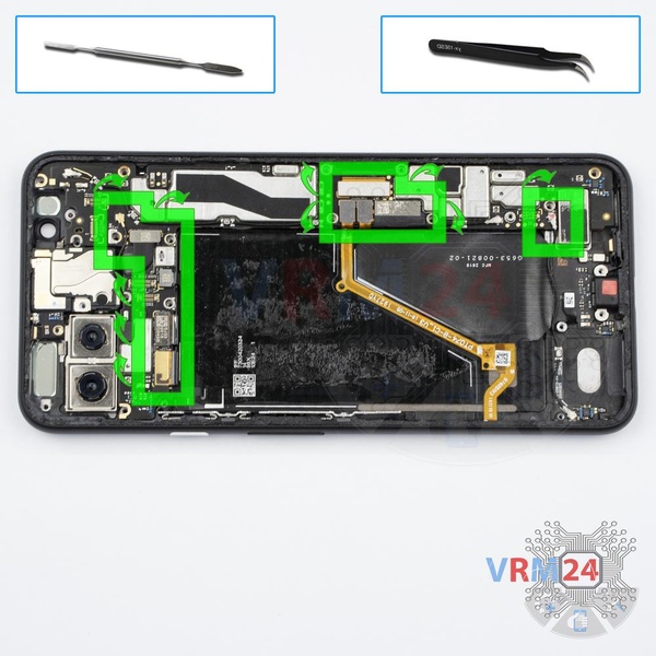 Disconnect the connectors