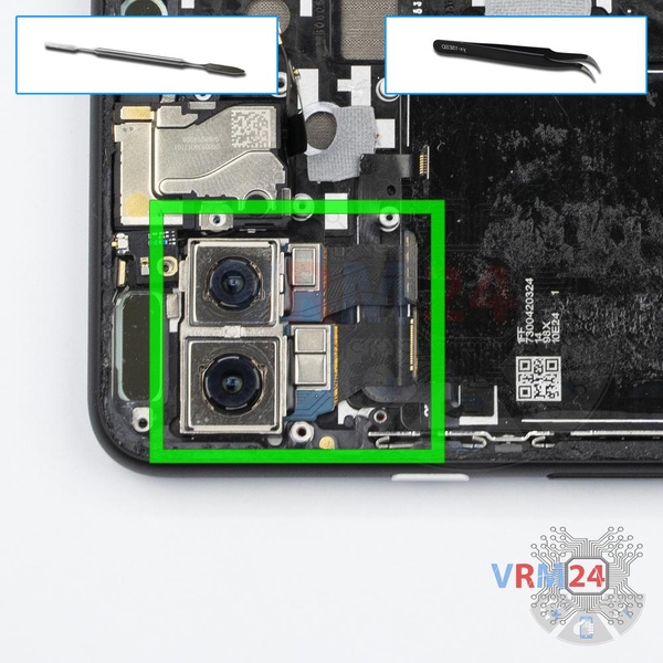 Remove the cameras