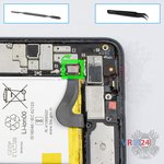 Disconnect the battery connector