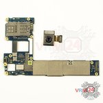 Remove the rear camera