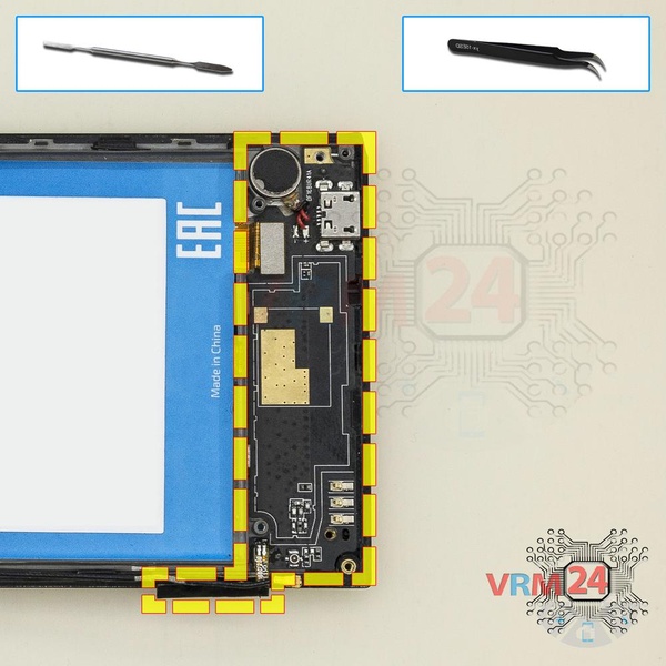 Remove the sub-board
