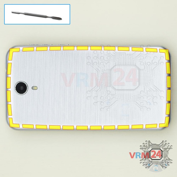 Ouvrez la coque arrière