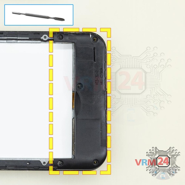 Ouvrez la coque arrière