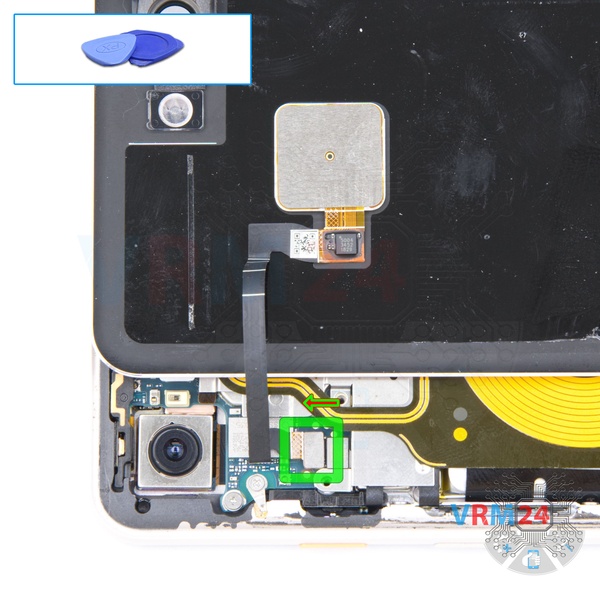 Disconnect the connector