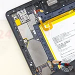 Déconnectez le connecteur de la batterie
