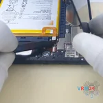 Déconnectez le connecteur de la batterie