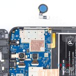 Remove the fingerprint sensor