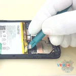 Déconnectez le connecteur de la batterie