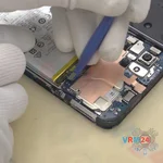Déconnectez le connecteur de la batterie