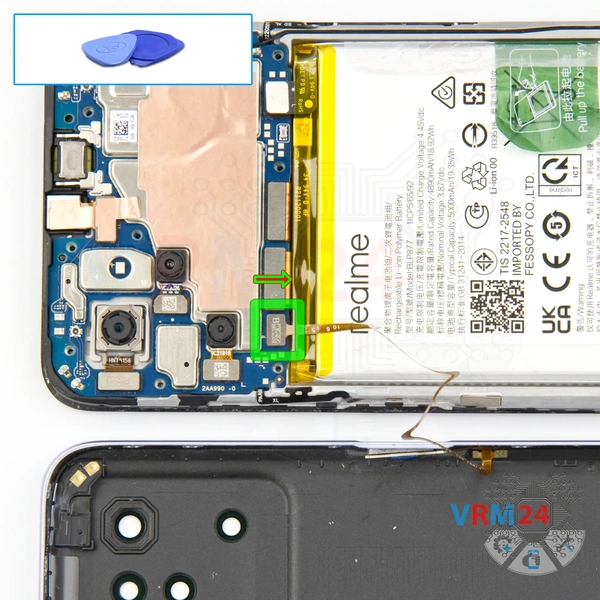 Déconnectez le connecteur