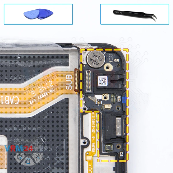 Remove the sub-board