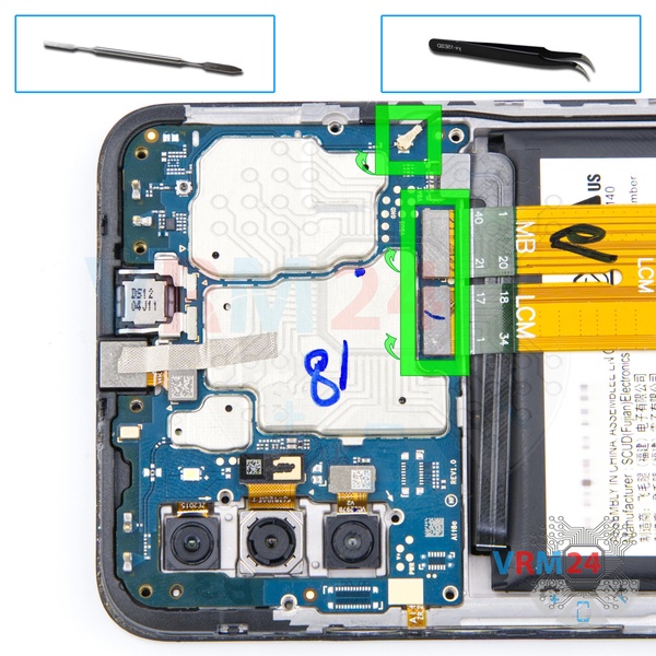 Desconectar os conectores