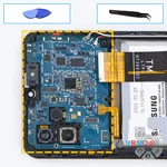 Remove the motherboard