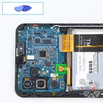 Disconnect the battery connector