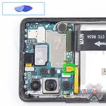 Disconnect the battery connector